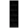 Estantería madera de ingeniería negro 57x28,5x174 cm de , Librerías y estanterías - Ref: Foro24-847990, Precio: 86,06 €, Desc...