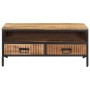 Mesa de centro de madera maciza de mango rugosa 90x50x30 cm de , Mesas de centro - Ref: Foro24-374064, Precio: 130,08 €, Desc...