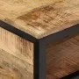 Mesa de centro de madera maciza de mango rugosa 90x50x30 cm by , Coffee table - Ref: Foro24-374064, Price: 128,67 €, Discount: %