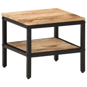 Massiver Couchtisch aus grobem Mangoholz 35x35x30 cm von , Couchtisch - Ref: Foro24-374066, Preis: 54,99 €, Rabatt: %