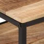 Mesa de centro de madera maciza de mango rugosa 35x35x30 cm by , Coffee table - Ref: Foro24-374066, Price: 54,99 €, Discount: %