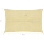 Beige HDPE sail awning 160 g/m² 2x5 m by vidaXL, Umbrellas - Ref: Foro24-311121, Price: 28,46 €, Discount: %