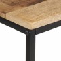 Mesa consola madera maciza de mango rugosa 70x35x70 cm by , Side tables - Ref: Foro24-374070, Price: 93,36 €, Discount: %