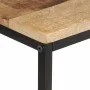 Mesa consola madera maciza de mango rugosa 70x35x70 cm by , Side tables - Ref: Foro24-374070, Price: 91,84 €, Discount: %