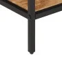 Mesa consola madera maciza de mango rugosa 70x35x70 cm by , Side tables - Ref: Foro24-374070, Price: 91,84 €, Discount: %