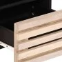 Mueble de TV madera maciza de mango blanco 70x34x46 cm by , CD and DVD storage - Ref: Foro24-377444, Price: 67,52 €, Discount: %
