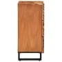 Aparador de madera maciza acacia 60x34x75 cm de , Taquillas y armarios de almacenamiento - Ref: Foro24-377452, Precio: 159,32...