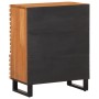 Massiver Akazienholz-Sideboard 60x34x75 cm von , Schließfächer und Lagerschränke - Ref: Foro24-377452, Preis: 162,07 €, Rabat...