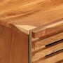 Aparador de madera maciza acacia 60x34x75 cm de , Taquillas y armarios de almacenamiento - Ref: Foro24-377452, Precio: 159,32...