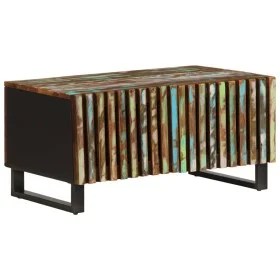 Mesa de centro madera maciza de acacia 80x51x40 cm by , Coffee table - Ref: Foro24-377465, Price: 108,74 €, Discount: %