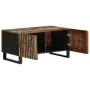 Mesa de centro madera maciza de acacia 80x51x40 cm de , Mesas de centro - Ref: Foro24-377465, Precio: 109,03 €, Descuento: %