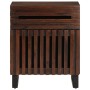 Mesita de noche madera maciza mango marrón 50x34x60 cm by , Nightstands - Ref: Foro24-377478, Price: 86,91 €, Discount: %