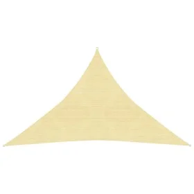 Beige HDPE sail awning 160 g/m² 4x4x5.8 m by vidaXL, Umbrellas - Ref: Foro24-311149, Price: 26,08 €, Discount: %