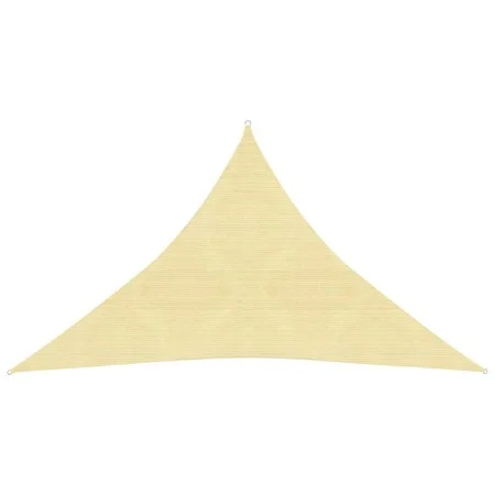 Beige HDPE sail awning 160 g/m² 4x4x5.8 m by vidaXL, Umbrellas - Ref: Foro24-311149, Price: 26,08 €, Discount: %