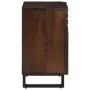 Mesita de noche madera maciza mango marrón 50x34x60 cm de , Mesitas de noche - Ref: Foro24-377478, Precio: 85,74 €, Descuento: %