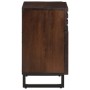 Mesita de noche madera maciza mango marrón 50x34x60 cm by , Nightstands - Ref: Foro24-377478, Price: 86,91 €, Discount: %