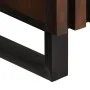 Mesita de noche madera maciza mango marrón 50x34x60 cm de , Mesitas de noche - Ref: Foro24-377478, Precio: 85,74 €, Descuento: %