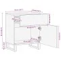 Mesita de noche madera maciza mango marrón 50x34x60 cm de , Mesitas de noche - Ref: Foro24-377478, Precio: 85,74 €, Descuento: %