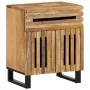 Mesita de noche madera maciza de acacia 50x34x60 cm by , Nightstands - Ref: Foro24-377492, Price: 77,62 €, Discount: %