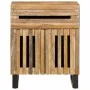 Mesita de noche madera maciza de acacia 50x34x60 cm by , Nightstands - Ref: Foro24-377492, Price: 77,62 €, Discount: %