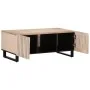 Mesa de centro de madera maciza mango blanco 100x55x40 cm by , Coffee table - Ref: Foro24-377499, Price: 100,26 €, Discount: %