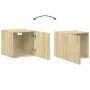 Armario de pared madera ingeniería roble Sonoma 40x42,5x40 cm by , Sideboards - Ref: Foro24-846098, Price: 41,27 €, Discount: %