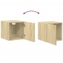 Armario de pared madera ingeniería roble Sonoma 40x42,5x40 cm by , Sideboards - Ref: Foro24-846098, Price: 41,27 €, Discount: %