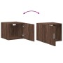 Armario de pared madera ingeniería marrón roble 45x42,5x40 cm by , Sideboards - Ref: Foro24-846109, Price: 46,08 €, Discount: %