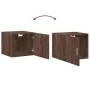 Wandschrank aus braunem Eichenfurnierholz 45x42,5x40 cm von , Sideboards - Ref: Foro24-846109, Preis: 45,34 €, Rabatt: %