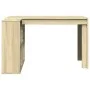 Ingenieurholz-Schreibtisch in Sonoma-Eiche 123,5x73,5x75 cm von , Schreibtische - Ref: Foro24-847984, Preis: 95,82 €, Rabatt: %