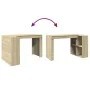 Ingenieurholz-Schreibtisch in Sonoma-Eiche 123,5x73,5x75 cm von , Schreibtische - Ref: Foro24-847984, Preis: 95,82 €, Rabatt: %
