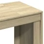 Escritorio madera de ingeniería roble Sonoma 123,5x73,5x75 cm by , Desks - Ref: Foro24-847984, Price: 97,45 €, Discount: %