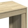 Escritorio madera de ingeniería roble Sonoma 123,5x73,5x75 cm by , Desks - Ref: Foro24-847984, Price: 97,45 €, Discount: %