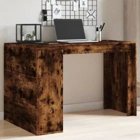 Ingenieurholz-Schreibtisch in geräucherter Eiche, 123,5x73,5x75 cm. von , Schreibtische - Ref: Foro24-847986, Preis: 95,70 €,...