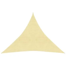 Beige HDPE sail awning 160 g/m² 3x3x3 m by vidaXL, Umbrellas - Ref: Foro24-311142, Price: 19,95 €, Discount: %