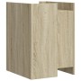 Mesita de noche madera de ingeniería roble Sonoma 45x50x65 cm by , Nightstands - Ref: Foro24-848306, Price: 86,26 €, Discount: %