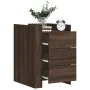 Mesita de noche madera de ingeniería marrón roble 45x50x65 cm von , Nachttische - Ref: Foro24-848310, Preis: 93,58 €, Rabatt: %