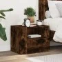Mesita de noche de pared color roble ahumado 45x30x35 cm de , Mesitas de noche - Ref: Foro24-848319, Precio: 38,62 €, Descuen...