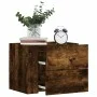 Mesita de noche de pared color roble ahumado 45x30x35 cm von , Nachttische - Ref: Foro24-848333, Preis: 41,31 €, Rabatt: %
