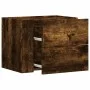 Mesita de noche de pared color roble ahumado 45x30x35 cm von , Nachttische - Ref: Foro24-848333, Preis: 41,31 €, Rabatt: %