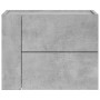 Mesitas de noche de pared 2 unidades gris hormigón 45x30x35 cm by , Nightstands - Ref: Foro24-848331, Price: 41,87 €, Discoun...