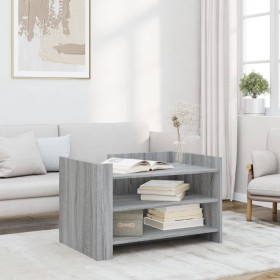 Mesa de centro de madera de ingeniería gris Sonoma 80x50x50 cm by , Coffee table - Ref: Foro24-848344, Price: 62,46 €, Discou...