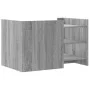 Mesa de centro de madera de ingeniería gris Sonoma 80x50x50 cm de , Mesas de centro - Ref: Foro24-848344, Precio: 61,71 €, De...