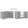 Mesa de centro de madera de ingeniería gris Sonoma 80x50x50 cm de , Mesas de centro - Ref: Foro24-848344, Precio: 61,71 €, De...