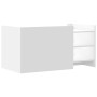 Mesa de centro de madera de ingeniería blanca 100x50x50 cm von , Couchtisch - Ref: Foro24-848346, Preis: 72,71 €, Rabatt: %