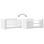 Mesa de centro de madera de ingeniería blanca 100x50x50 cm von , Couchtisch - Ref: Foro24-848346, Preis: 72,71 €, Rabatt: %