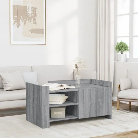 Mesa de centro madera de ingeniería gris Sonoma 100x50x50 cm by , Coffee table - Ref: Foro24-848365, Price: 80,97 €, Discount: %