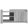 Graue Sonoma-Ingenieurholz-Couchtisch 100x50x50 cm von , Couchtisch - Ref: Foro24-848365, Preis: 78,60 €, Rabatt: %