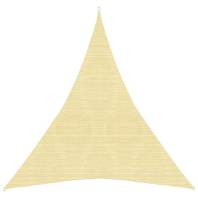 HDPE beige Segelmarkise 160 g/m² 3x4x4 m von vidaXL, Sonnenschirme - Ref: Foro24-311145, Preis: 22,83 €, Rabatt: %