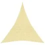 Beige HDPE sail shade 160 g/m² 3x4x4 m by vidaXL, Umbrellas - Ref: Foro24-311145, Price: 22,40 €, Discount: %